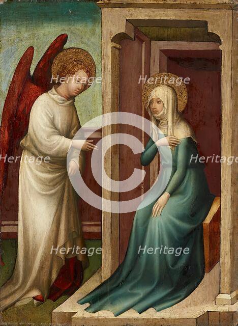 Annunciation to St. Anna, 1430. Creator: Master of Performances.