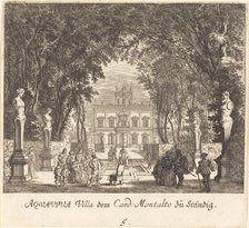 Villa Aquaviva, 1681. Creator: Melchior Küsel.
