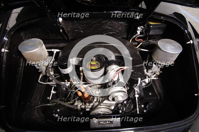 1956 Porsche Spyder - James Dean replica. Artist: Simon Clay.