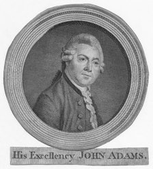 'His Excellency John Adams', c1783. Creator: Unknown.