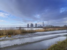 Fiddler's Ferry Power Station, Cuerdley, Warrington, 2021. Creator: James O Davies.