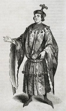 Mosén Borra, real name Antoni Tallander, (born in Barcelona in 1358), 1852. Creator: Unknown.