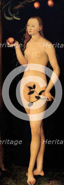 Eve, 1528. Creator: Cranach, Lucas, the Elder (1472-1553).