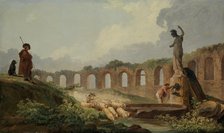 Aqueduct in Ruins. Creator: Hubert Robert.
