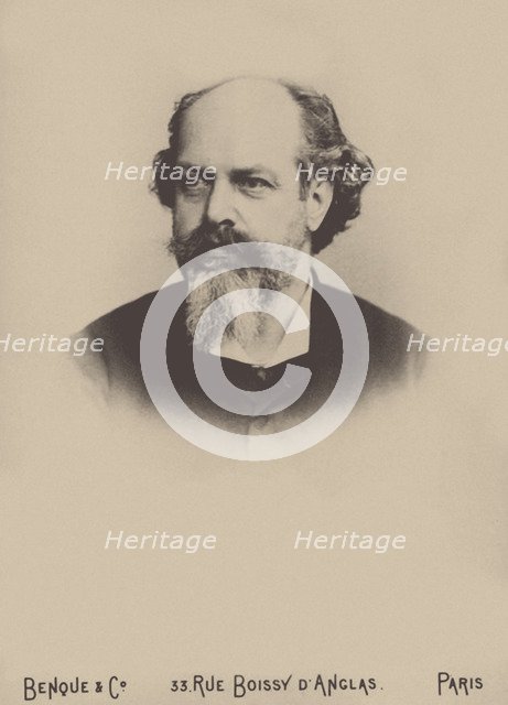 Portrait of the librettist Louis Gallet (1835-1898), 1892.