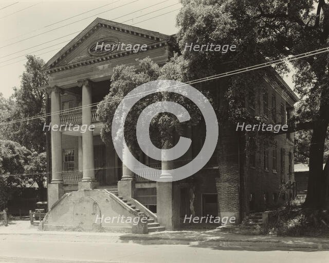 Choctaw, Natchez vic., Adams County, Mississippi, 1938. Creator: Frances Benjamin Johnston.