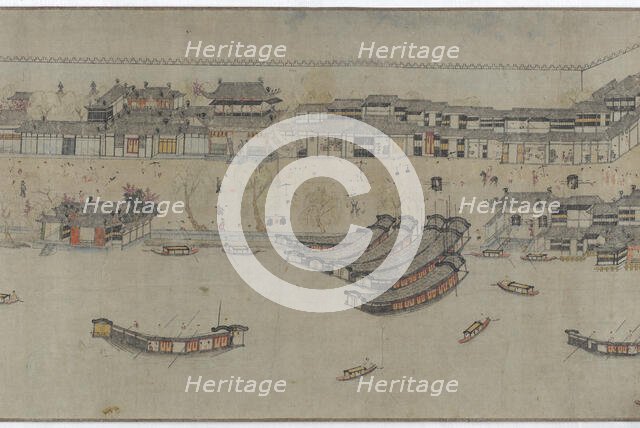 Scenic Attractions of West Lake, 14th century. Creator: Unknown.