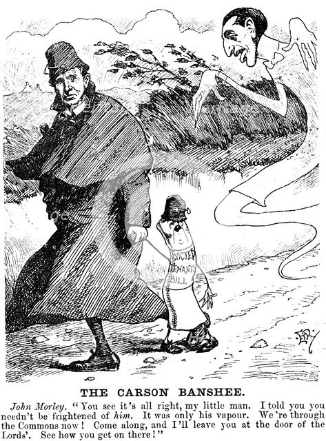 John Morley, British Secretary for Ireland, 1894. Artist: Unknown