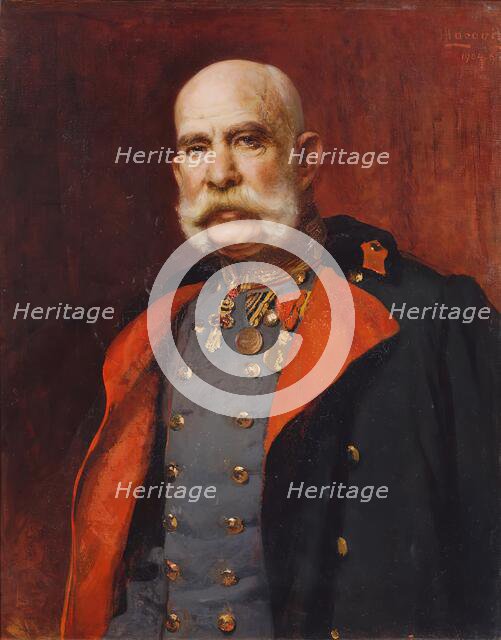 Emperor Franz Joseph I, 1904-1906. Creator: Leopold Horovitz.