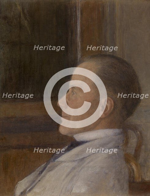 Edmond Khnopff, the Painter's Father. Creator: Fernand Khnopff.