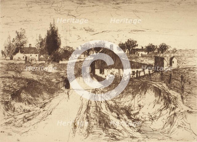 South Dennis Cape Cod, c1870-1900. Creator: Stephen Parrish.