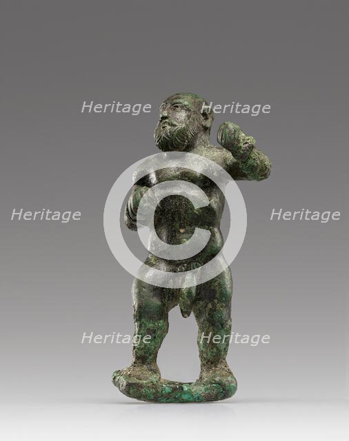 Statuette of a Boxer, A.D. 100-200. Creator: Unknown.