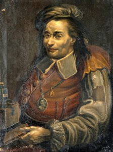 A man in seventeenth century dress. Creator: Unknown.