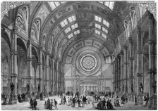 The Central Hall, Alexandra Palace, London, 1875. Artist: Unknown
