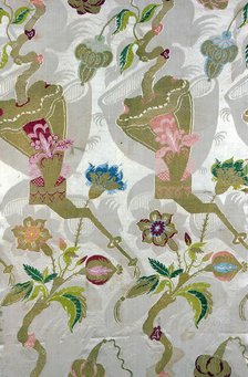Panel (Dress Fabric), France, 1703/05. Creator: Unknown.