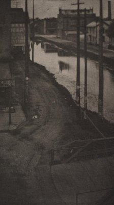 Telegraph Poles, 1898. Creator: Clarence H. White (American, 1871-1925).