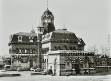 Abbey Mills Pumping Station, Newham, London: exterior, 1968. Creator: Unknown.