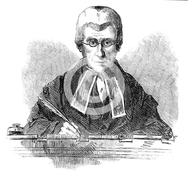 The Right Hon. Lord Campbell, Lord Chief Justice of the Court of Queen's Bench..., 1850. Creator: Unknown.