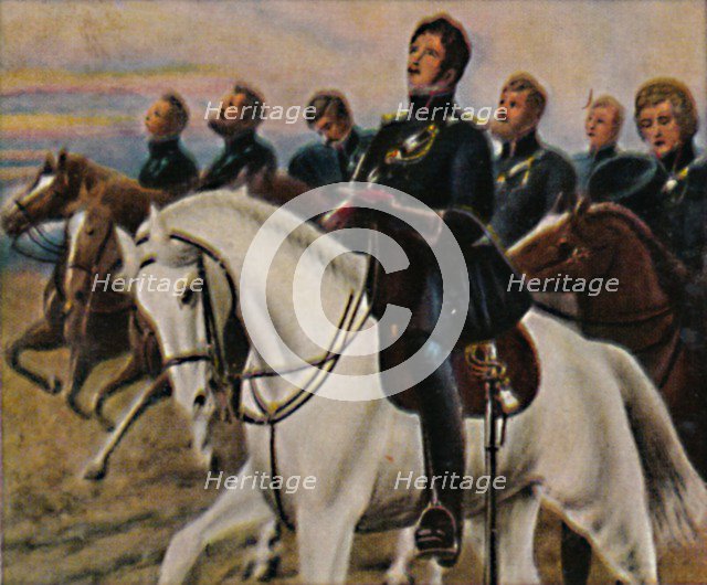 'Theodor Körner 1791-1813. - Gemälde von M. Weese', 1934. Creator: Unknown.