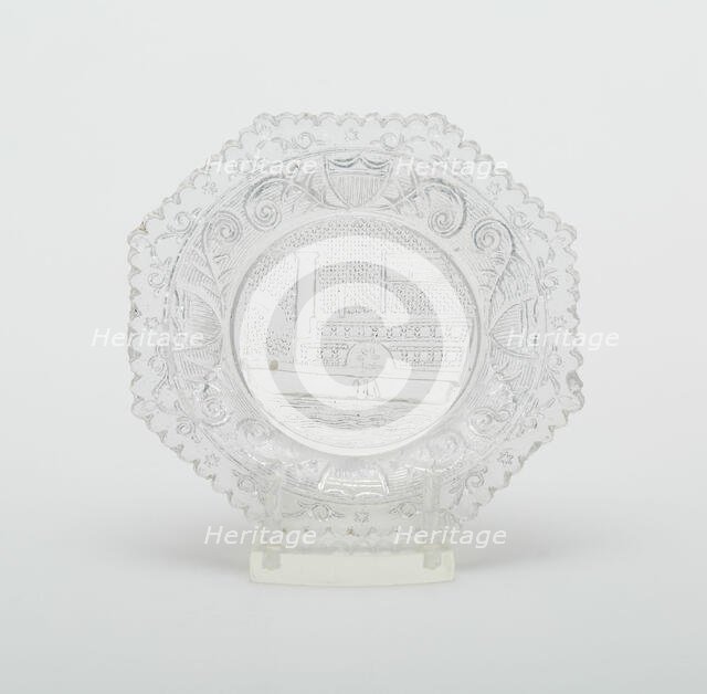 Cup plate, 1835/38. Creator: Unknown.