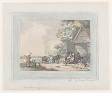 Haymakers, 1787., 1787. Creator: Thomas Rowlandson.