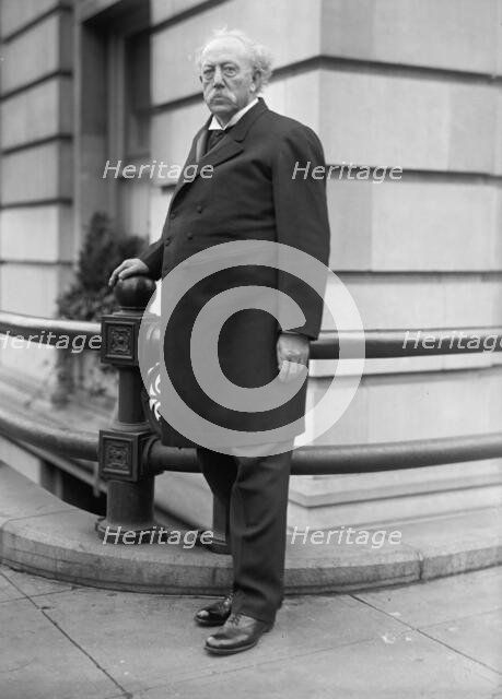 David Starr Jordan, President, Leland Stanford University, 1917. Creator: Harris & Ewing.