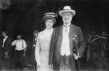 C.M. Depew & wife, 1911. Creator: Bain News Service.