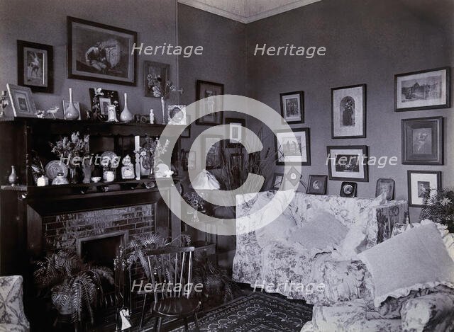Johannesburg Hospital, South Africa: sitting room, c1905. Creator: Unknown.