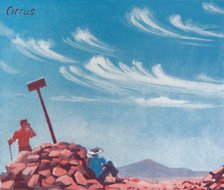 'Cirrus - A Dozen of the Principal Cloud Forms In The Sky', 1935 . Artist: Unknown.