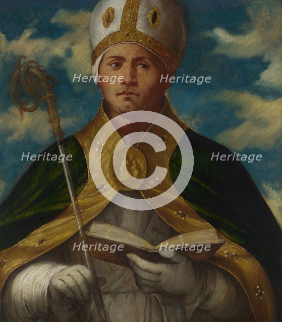 Saint Gaudioso, ca 1524. Artist: Romanino, Gerolamo (1485/6-1566)
