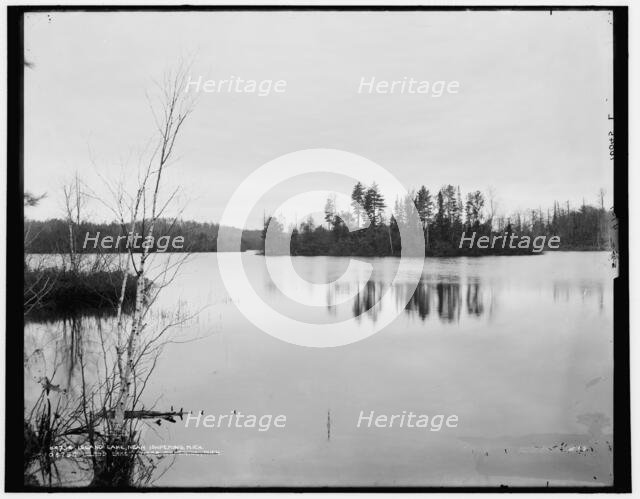 Island Lake near Ishpeming, Mich., c1898. Creator: Unknown.