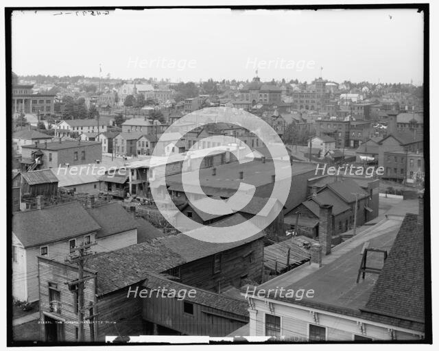 The Harbor, Marquette, Mich., c1908. Creator: Unknown.