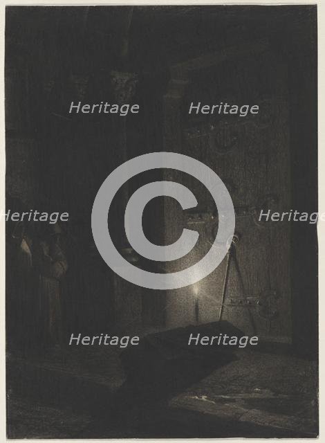 A Funeral , c. mid-1870s-early 1880s. Creator: Jean-Paul Laurens (French, 1838-1921).