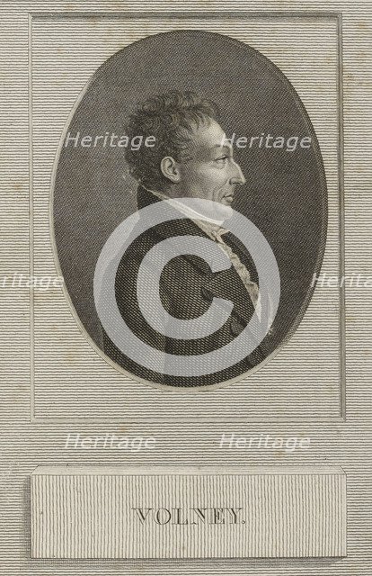 Constantin-François de Chasseboeuf, comte de Volney (1757-1820), .