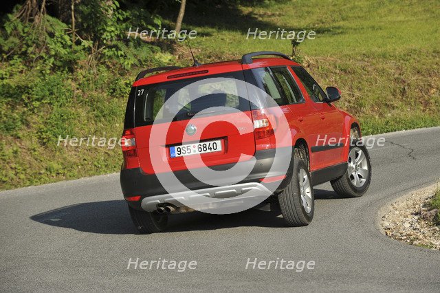 Skoda Yeti 2009. Artist: Simon Clay.