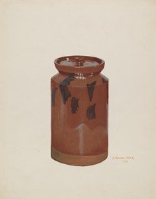 Preserve Jar, 1936. Creator: Jerome Hoxie.