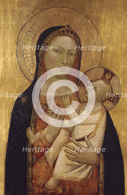The Virgin and Child. Artist: Daddi, Bernardo (1290-1350)