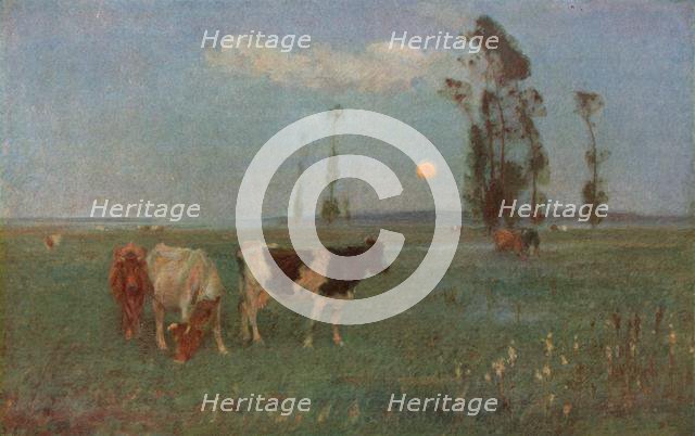 'The Herald of Night', c1896-1897, (c1930). Creator: John Alfred Arnesby Brown.