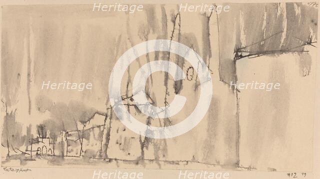 Ludwigstrasse, 1912. Creator: Paul Klee.