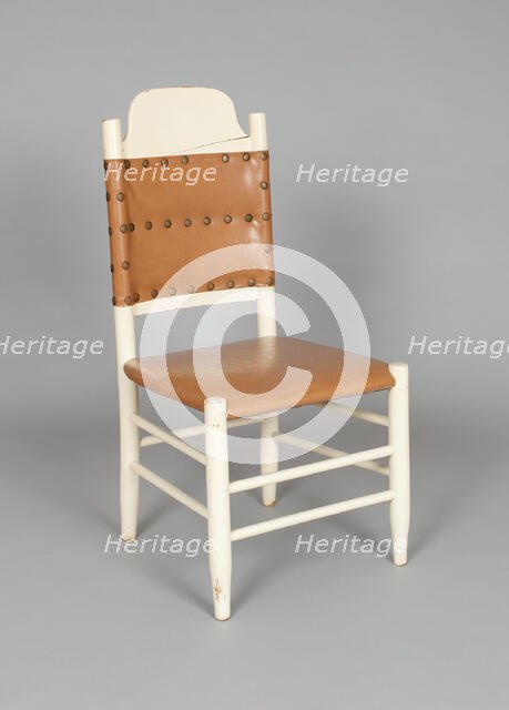 Side Chair (part of a set), c. 1885. Creators: Matthew Meier, Ernest Hagen.