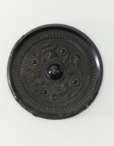 Mirror, Han dynasty, 206 BCE-220 CE. Creator: Unknown.