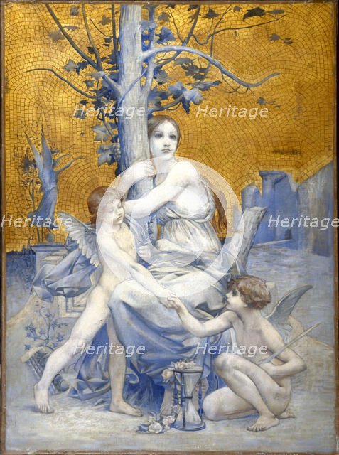 Allegory of time, 1896. Creator: Unknown.