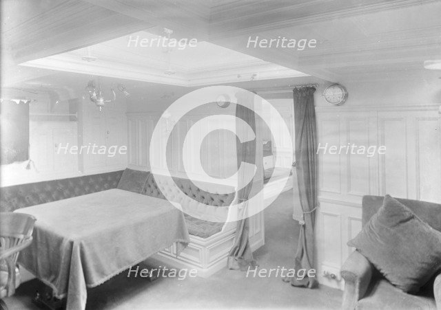 Salon on 'Drum Wen', 1920. Creator: Kirk & Sons of Cowes.