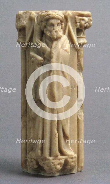 Architectural Fragment from a Retable, Tabernacle, or Tomb, French, ca. 1400. Creator: Unknown.