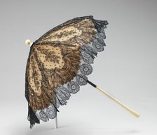 Parasol, French, 1860-69. Creator: Unknown.