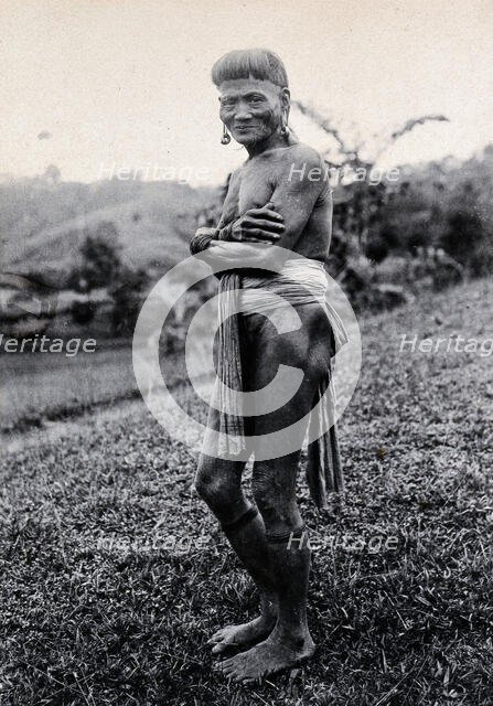 Sarawak: a Ukit man, c1900. Creator: Unknown.