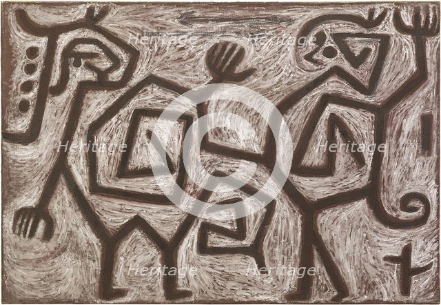 Squabble Duet , 1938. Creator: Klee, Paul (1879-1940).