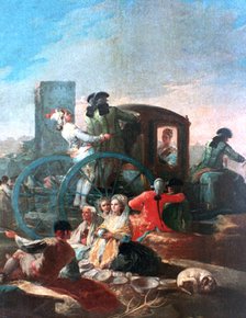 'The Pottery Vendor', 1778. Artist: Francisco Goya