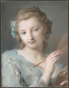Allegory of Painting, 1730s. Creator: Rosalba Giovanna Carriera.