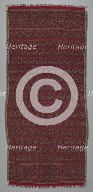Long Shawl, India, 1800/15. Creator: Unknown.